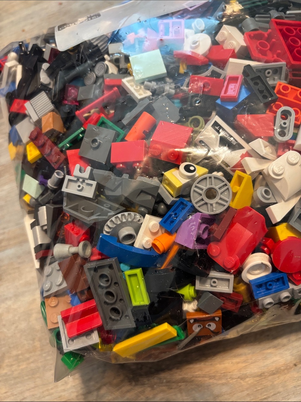 Mixed Small Building Brick Lot - Multi-Color Bag 2lb 10oz (Lot #2) - Picture 8 of 8